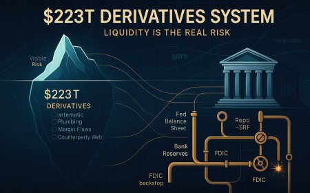 $223T Derivatives System: The Hidden Liquidity Fragility Beneath U.S. Banking