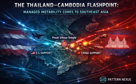 The Thailand–Cambodia Flashpoint: Managed Instability Comes to Southeast Asia