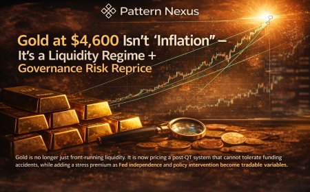 Gold at $4,600 Isn’t “Inflation” — It’s a Liquidity Regime + Governance Risk Reprice