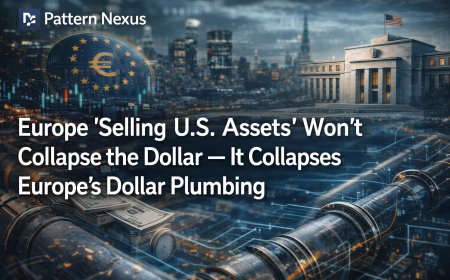 Selling U.S. Assets” Won’t Collapse the Dollar — It Collapses Europe’s Dollar Plumbing