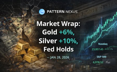Market Wrap: Gold +6%, Silver +10%, Fed Holds — Jan 28, 2026