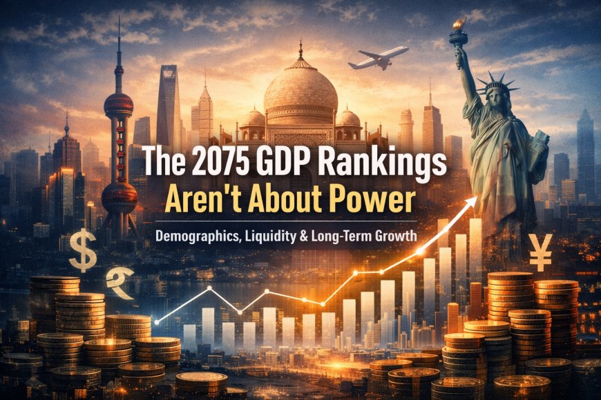 The 2075 GDP Rankings Aren’t About Power — They’re About Demographic Compounding