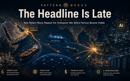 The Headline Is Late: How Pattern Nexus Mapped the Chokepoint War Before Hormuz Became Visible