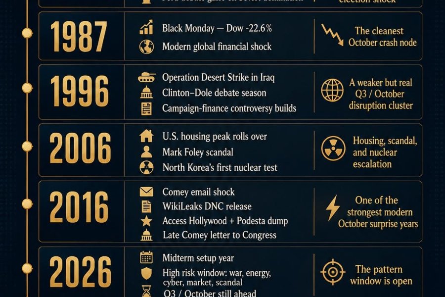 Working Modle About Pattern The Sixes Are Never Good: Q3, October Shocks & 2026 Pattern Window ...