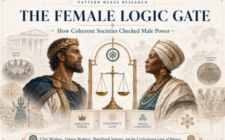 The Female Logic Gate: How Coherent Societies Checked Male Power
