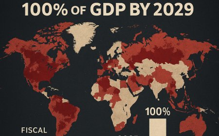 🧭 IMF Warns Global Debt Could Exceed 100% of GDP by 2029