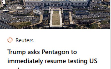 Trump Orders Immediate Resumption of U.S. Nuclear Weapons Testing — I Didn’t See This Coming