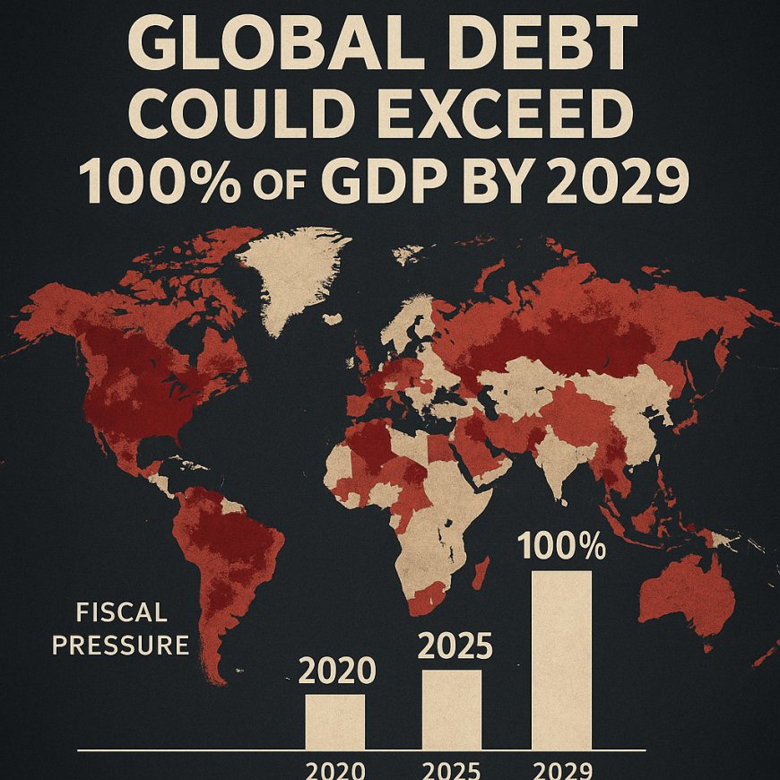 🧭 IMF Warns Global Debt Could Exceed 100% of GDP by 2029