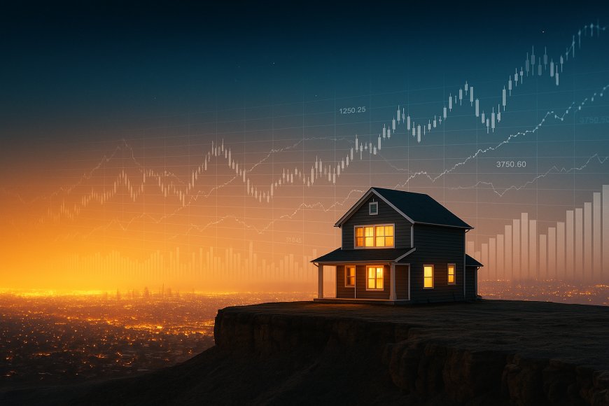 🏠 The Great Housing Plateau: Why the American Dream Is No Longer a Ladder