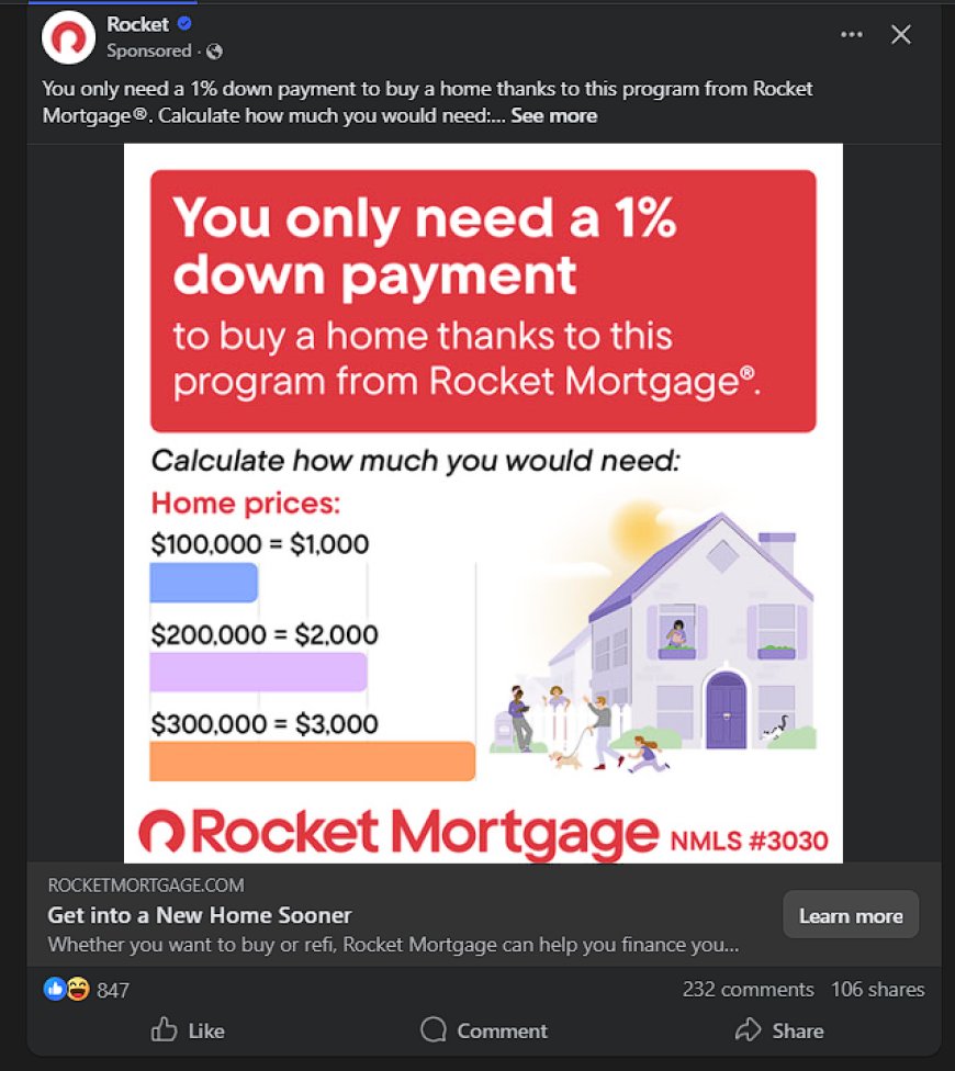 🚫 The 1% Down Payment Trap: Why “Affordable Homeownership” Isn’t What It Seems