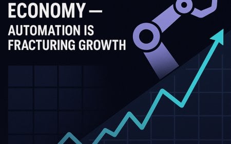 The Two- (or Three-) Speed Economy: Automation Is Fracturing Growth — Why MMT-Style Tools Become Inevitable