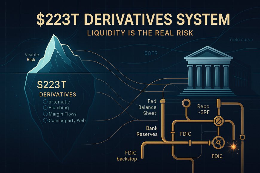 $223T Derivatives System: The Hidden Liquidity Fragility Beneath U.S. Banking