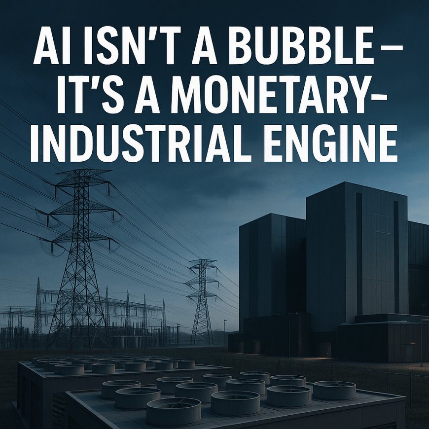 AI Isn’t a Bubble — It’s a Monetary-Industrial Engine