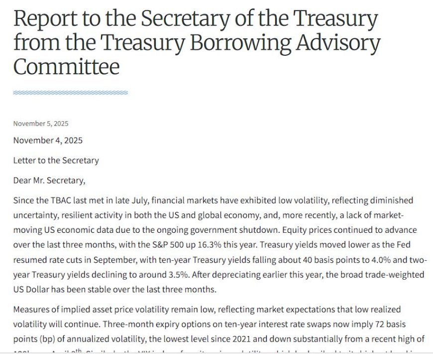 The Treasury Just Drew Its Line in the Sand — And It’s at the 10-Year