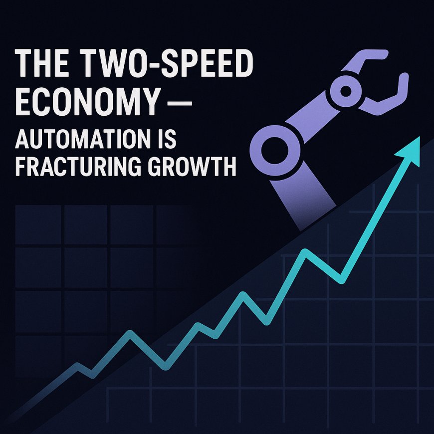 The Two- (or Three-) Speed Economy: Automation Is Fracturing Growth — Why MMT-Style Tools Become Inevitable