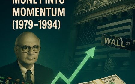 The Leverage Machine: How Volcker, Deregulation, and Wall Street Turned Money Into Momentum (1979–1994)