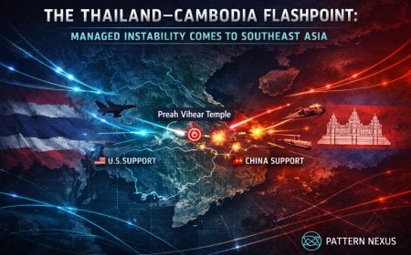 The Thailand–Cambodia Flashpoint: Managed Instability Comes to Southeast Asia
