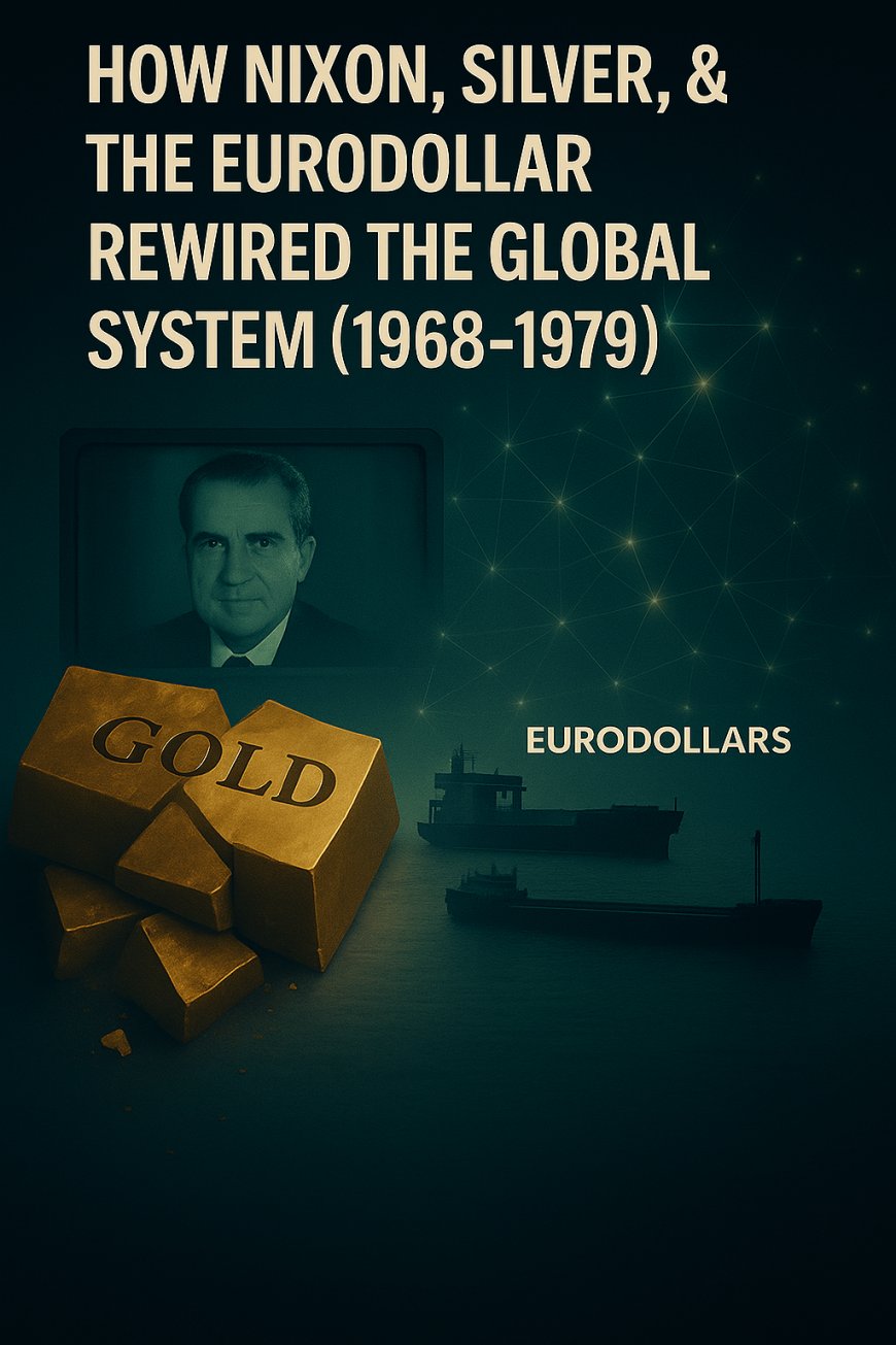 The Monetary Break: How Nixon, Silver, & the Eurodollar Rewired the Global System (1968–1979)