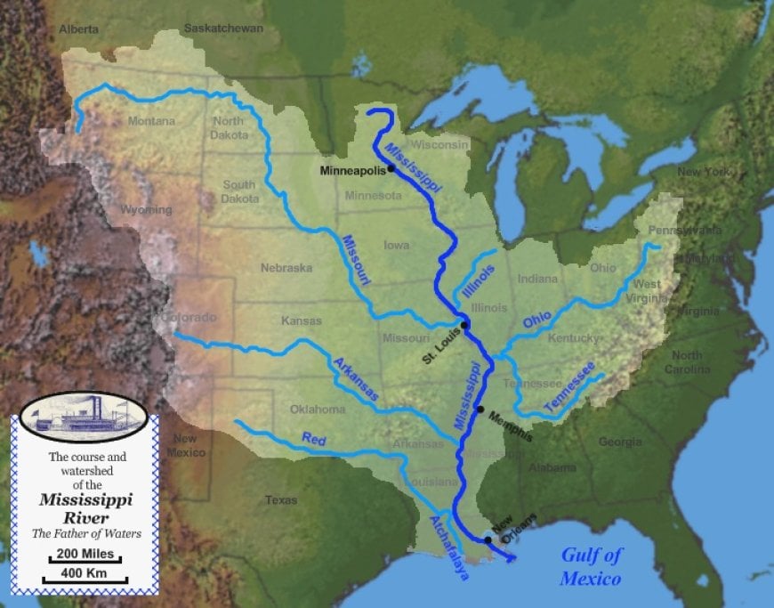 Great Lakes shipping routes map.
