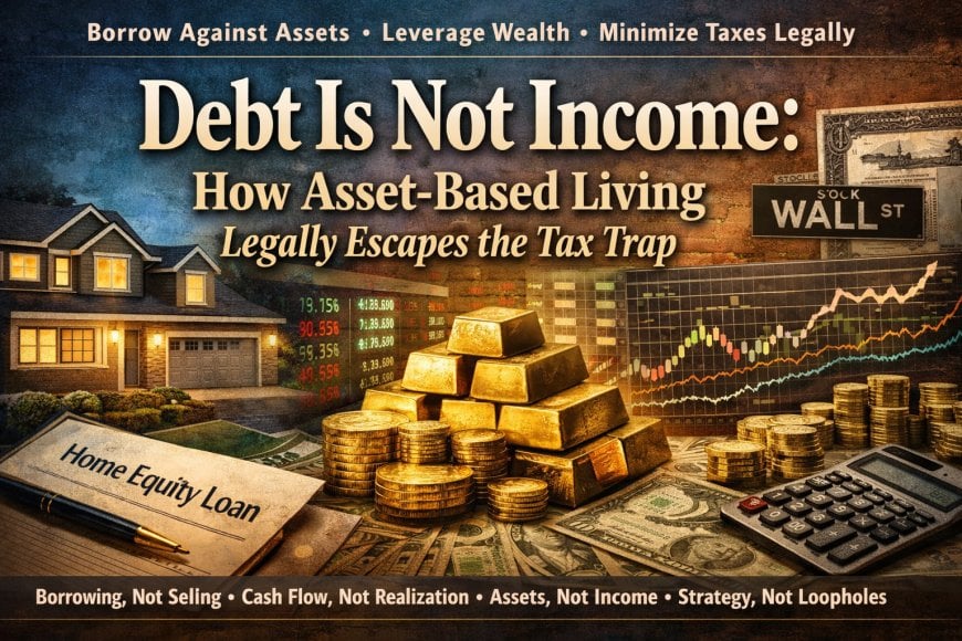Debt Is Not Income: How Asset-Based Living Legally Escapes the Tax Trap