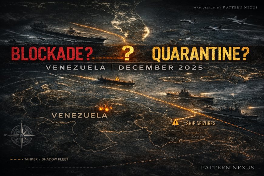Venezuela, December 2025: The Quarantine, the Blockade Word Game, and the Resource Prize