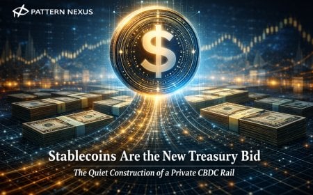 Stablecoins Are the New Treasury Bid: The Quiet Construction of a Private CBDC Rail