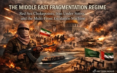 The Middle East Fragmentation Regime: Red Sea Chokepoints, Iran Stress, and the Multi-Front Escalation Machine