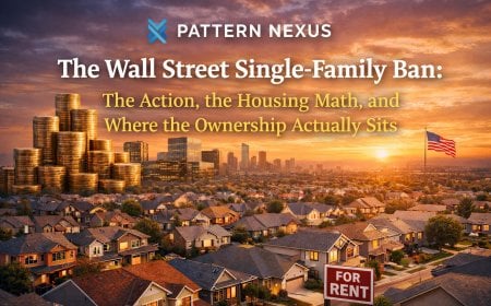 The Wall Street Single-Family Ban: The Action, the Housing Math, and Where the Ownership Actually Sits