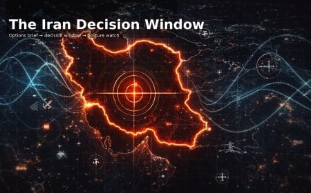 The Iran Decision Window: What the CBS Briefing Actually Signals