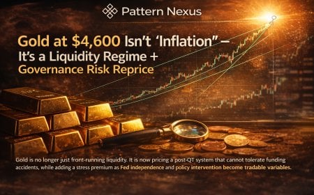 Gold at $4,600 Isn’t “Inflation” — It’s a Liquidity Regime + Governance Risk Reprice