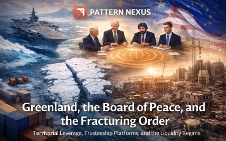 Greenland, the Board of Peace, and the Fracturing Order: Territorial Leverage, Trusteeship Platforms, and the Liquidity Regime