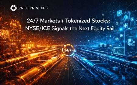 24/7 Markets + Tokenized Stocks: NYSE/ICE Signals the Next Equity Rail