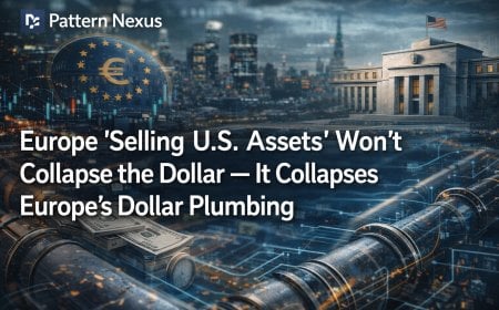 Selling U.S. Assets” Won’t Collapse the Dollar — It Collapses Europe’s Dollar Plumbing