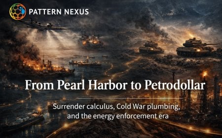 From Pearl Harbor to Petrodollar: Surrender Calculus, Cold War Plumbing, and the Energy Enforcement Era