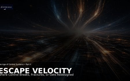 Escape Velocity: Where Control Breaks, Fractures, or Gets Redesigned