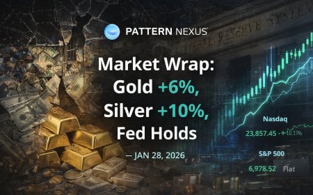 Market Wrap: Gold +6%, Silver +10%, Fed Holds — Jan 28, 2026