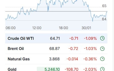 Metals Whipsaw, Crypto Dump, Tech Hit — Jan 29, 2026