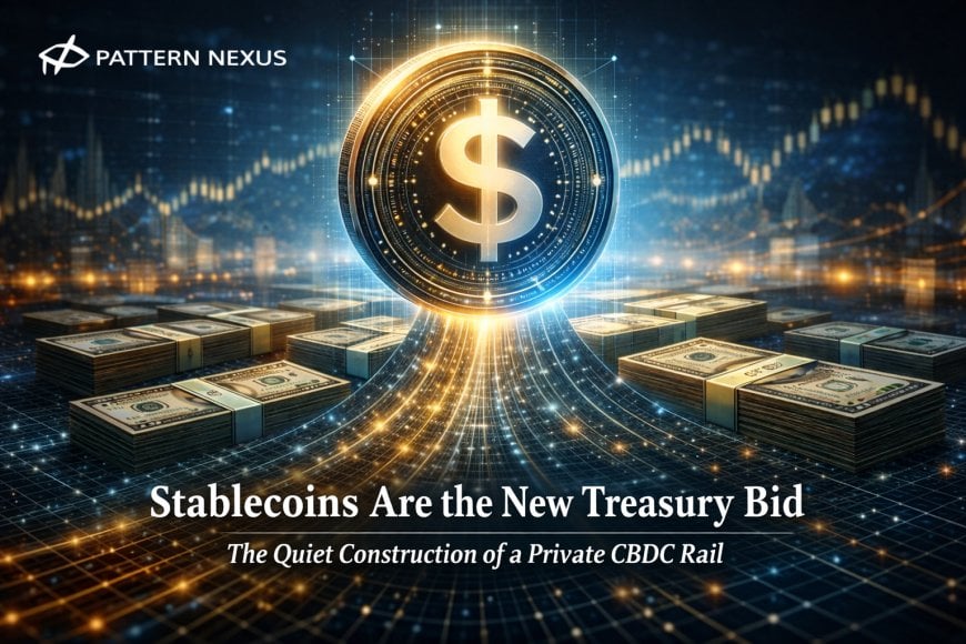 Stablecoins Are the New Treasury Bid: The Quiet Construction of a Private CBDC Rail
