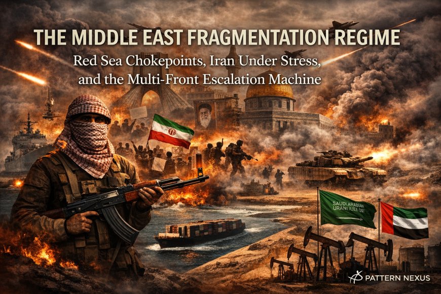 The Middle East Fragmentation Regime: Red Sea Chokepoints, Iran Stress, and the Multi-Front Escalation Machine