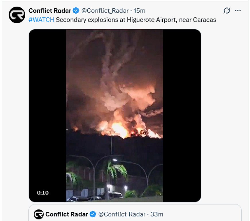 Caracas Escalation: Explosions, Airstrikes, and the Fog of Verification