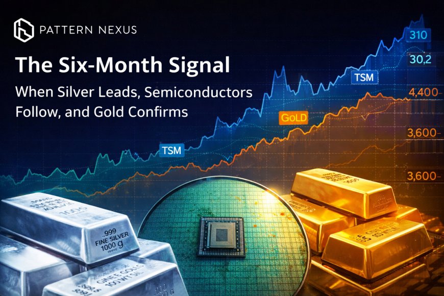 Silver, gold, and semiconductor leadership chart