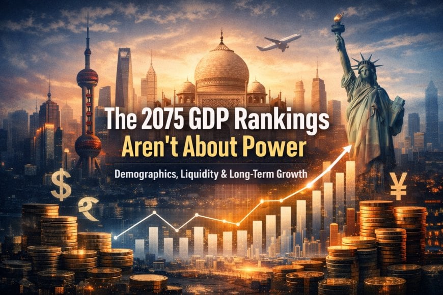 The 2075 GDP Rankings Aren’t About Power — They’re About Demographic Compounding