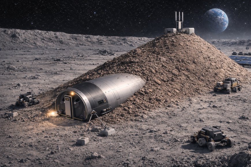 Lunar power and surface systems