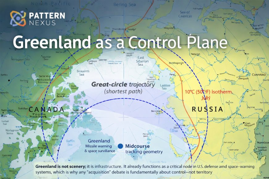Greenland as a Control Plane: COFA Talk, Arctic Basing, and the Real Levers