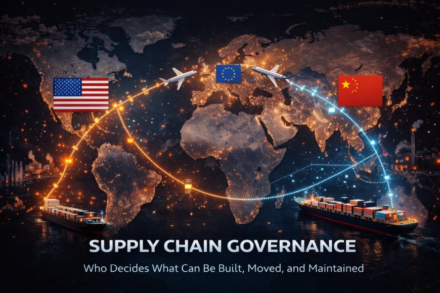 Global supply chains as governance systems