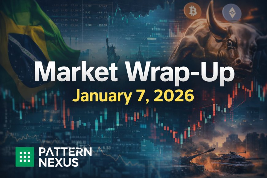 January 7, 2026 — Rates Lead, Metals Diverge, Geopolitics Pressures the Tape