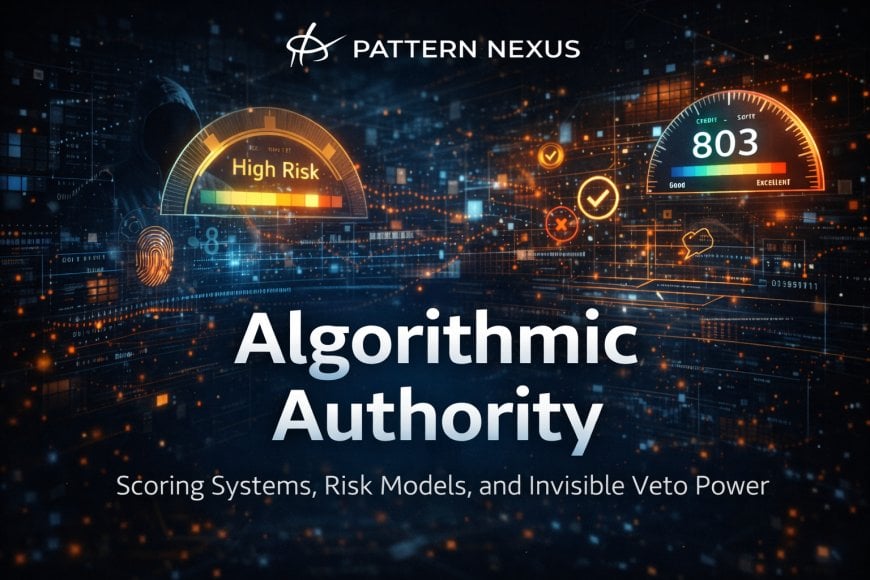 Algorithmic Authority: Scoring Systems, Risk Models, and Invisible Veto Power