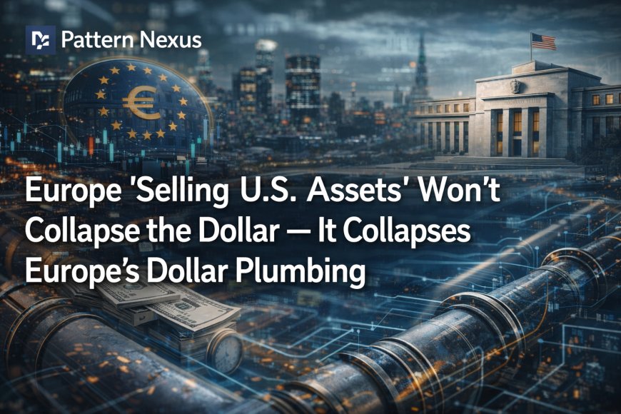 Selling U.S. Assets” Won’t Collapse the Dollar — It Collapses Europe’s Dollar Plumbing