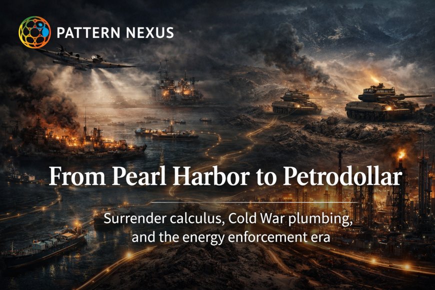 From Pearl Harbor to Petrodollar: Surrender Calculus, Cold War Plumbing, and the Energy Enforcement Era