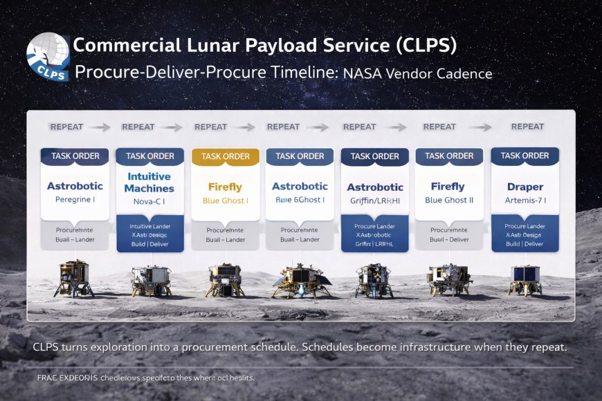 [IMAGE_3_ALT: CLPS program rail infographic / vendor cadence timeline]